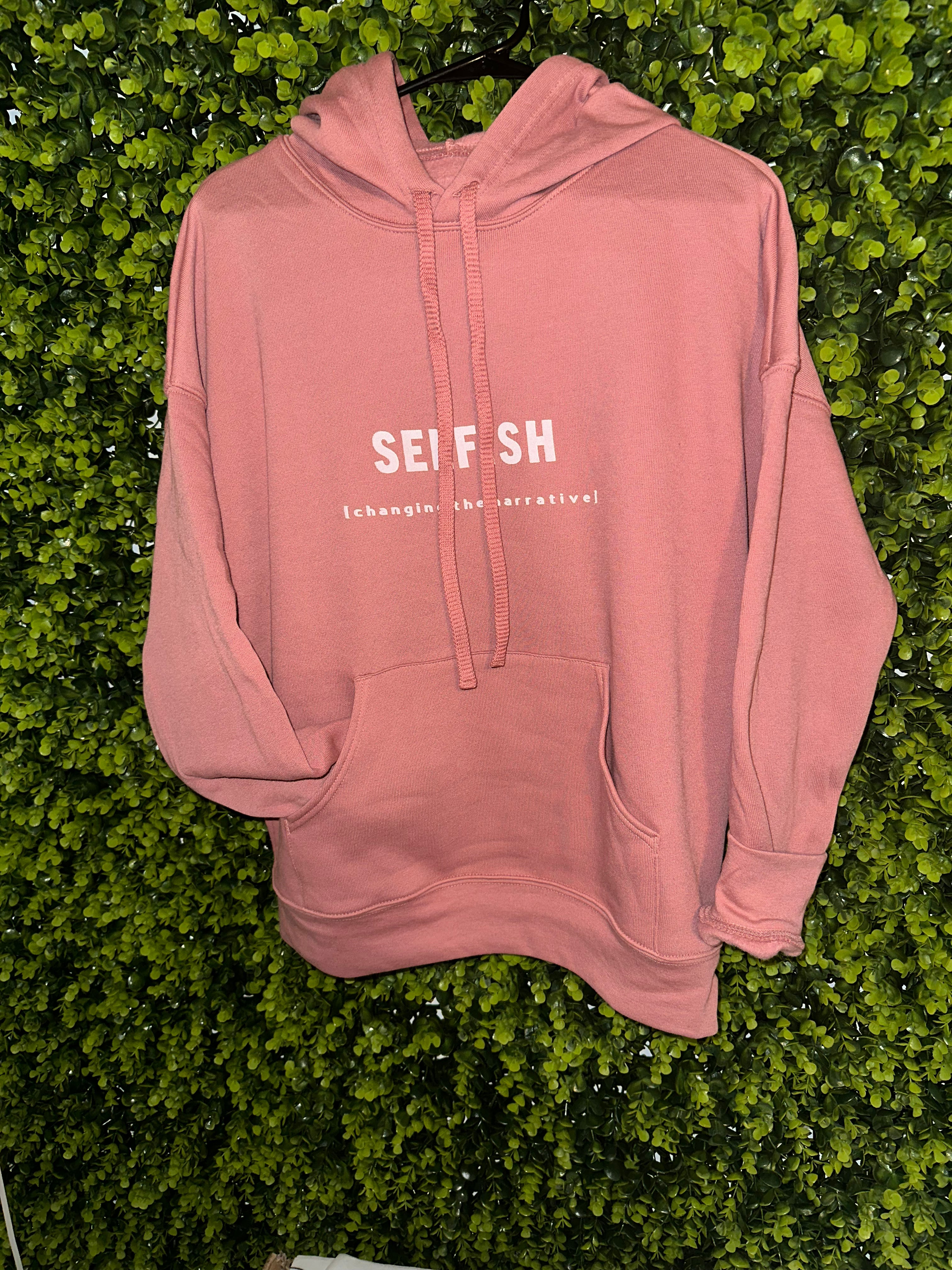 Selfish Hoodie - Mauve