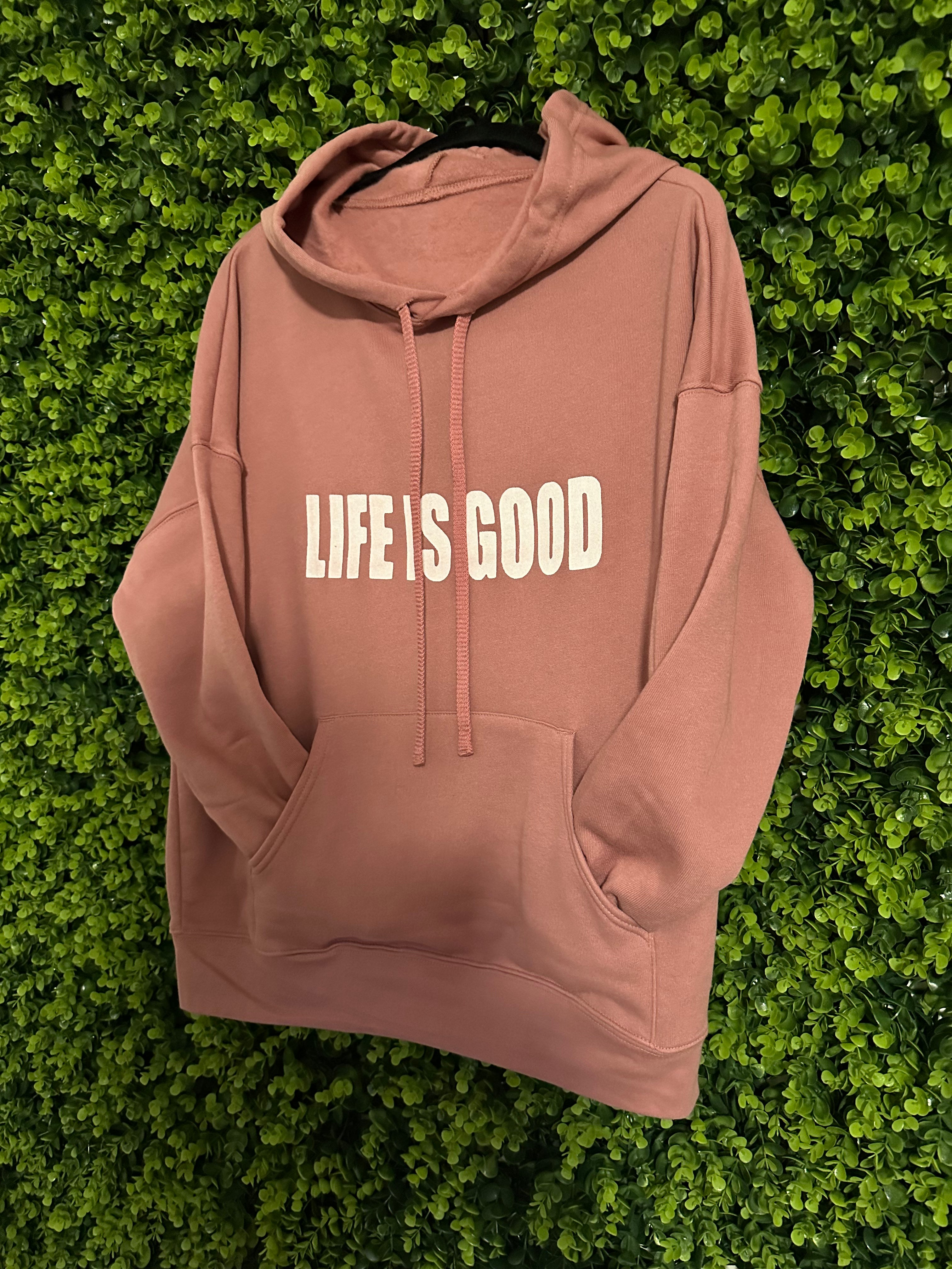Life is good deals hoodie