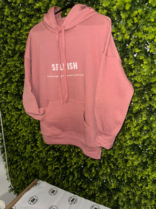 Selfish Hoodie - Mauve