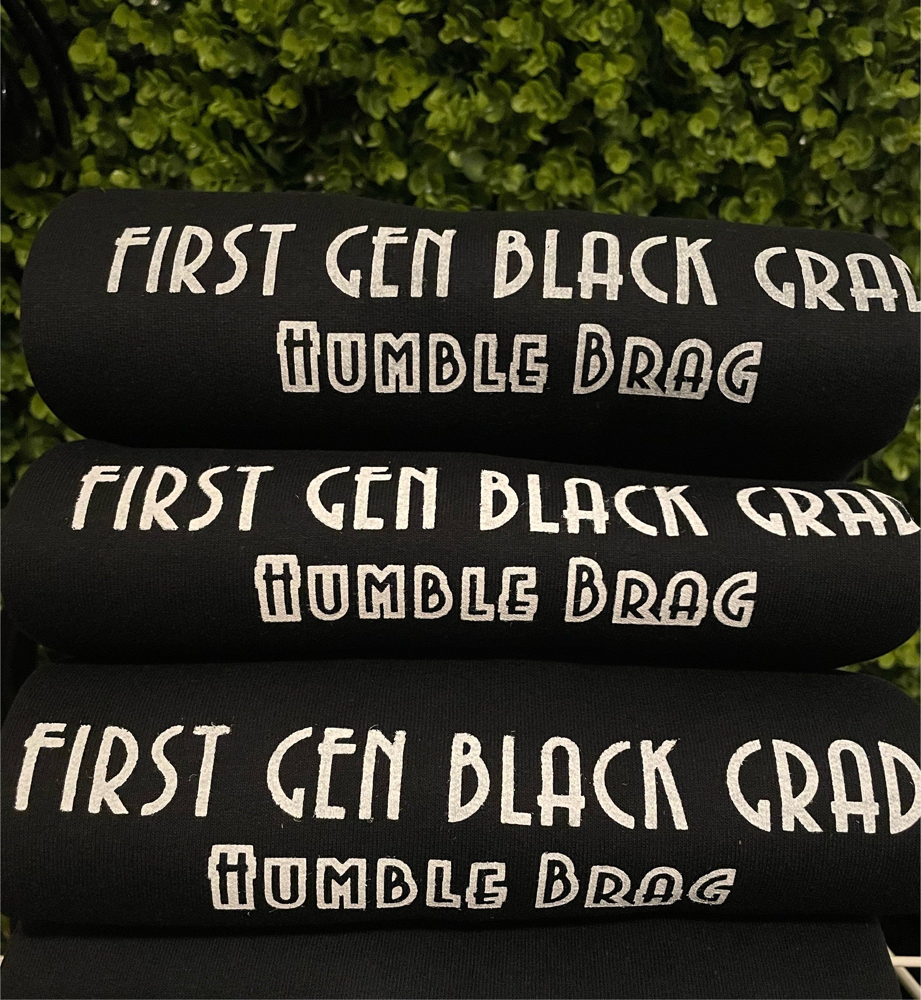 Humble Brag, Black Grad Crew - Black